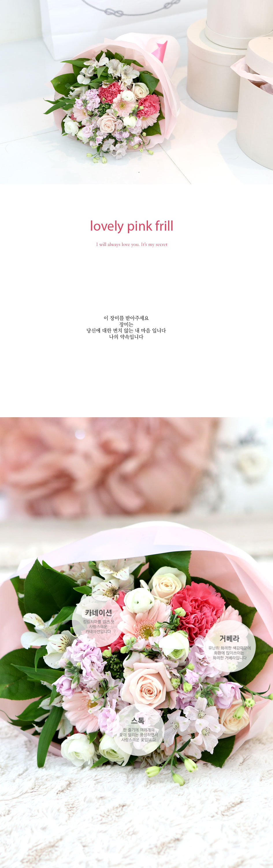 장미의 맹세 - lovely pink frill