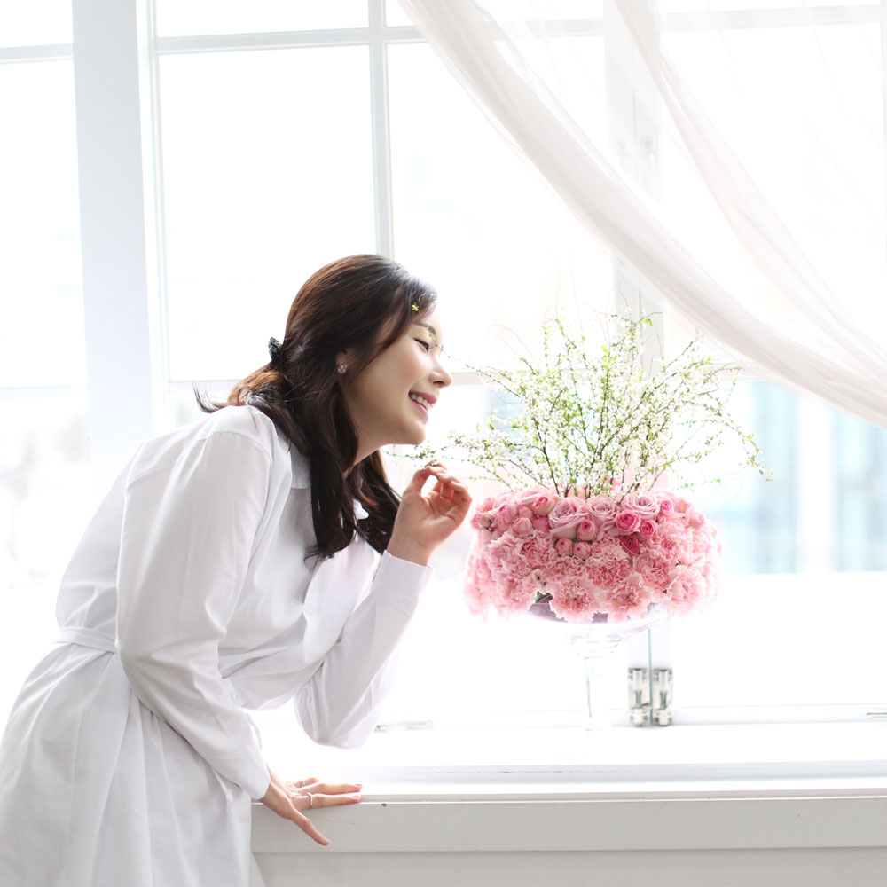 Invaluable white day - top pink(화기 품절시 변경될 수 있음)