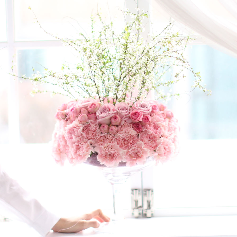 Invaluable white day - top pink(화기 품절시 변경될 수 있음)