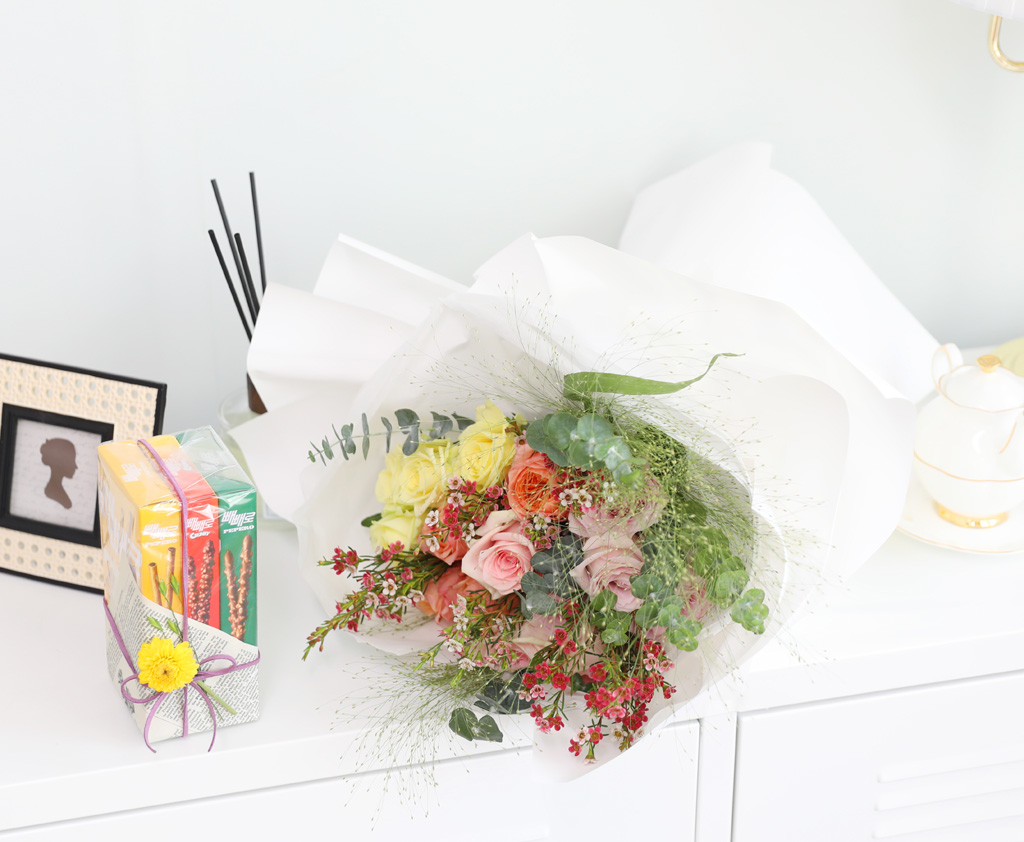 "Provence flower bouquet - 프로방스 꽃다발"