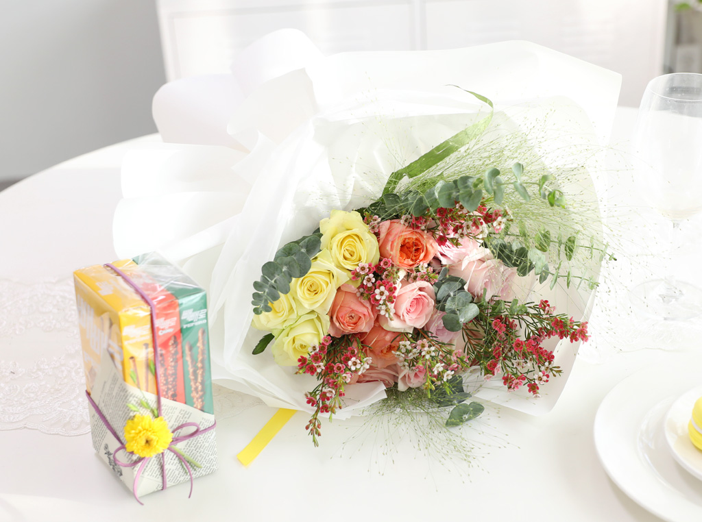 "Provence flower bouquet - 프로방스 꽃다발"