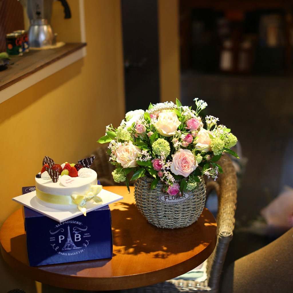 Flowers & Cake - 정말 축하해,정말 사랑해(계절소재변경)
