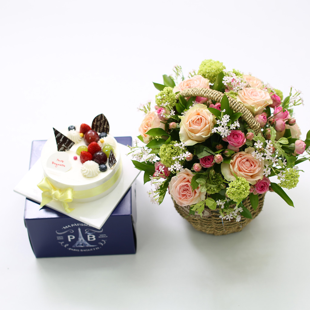Flowers & Cake - 정말 축하해,정말 사랑해(계절소재변경)