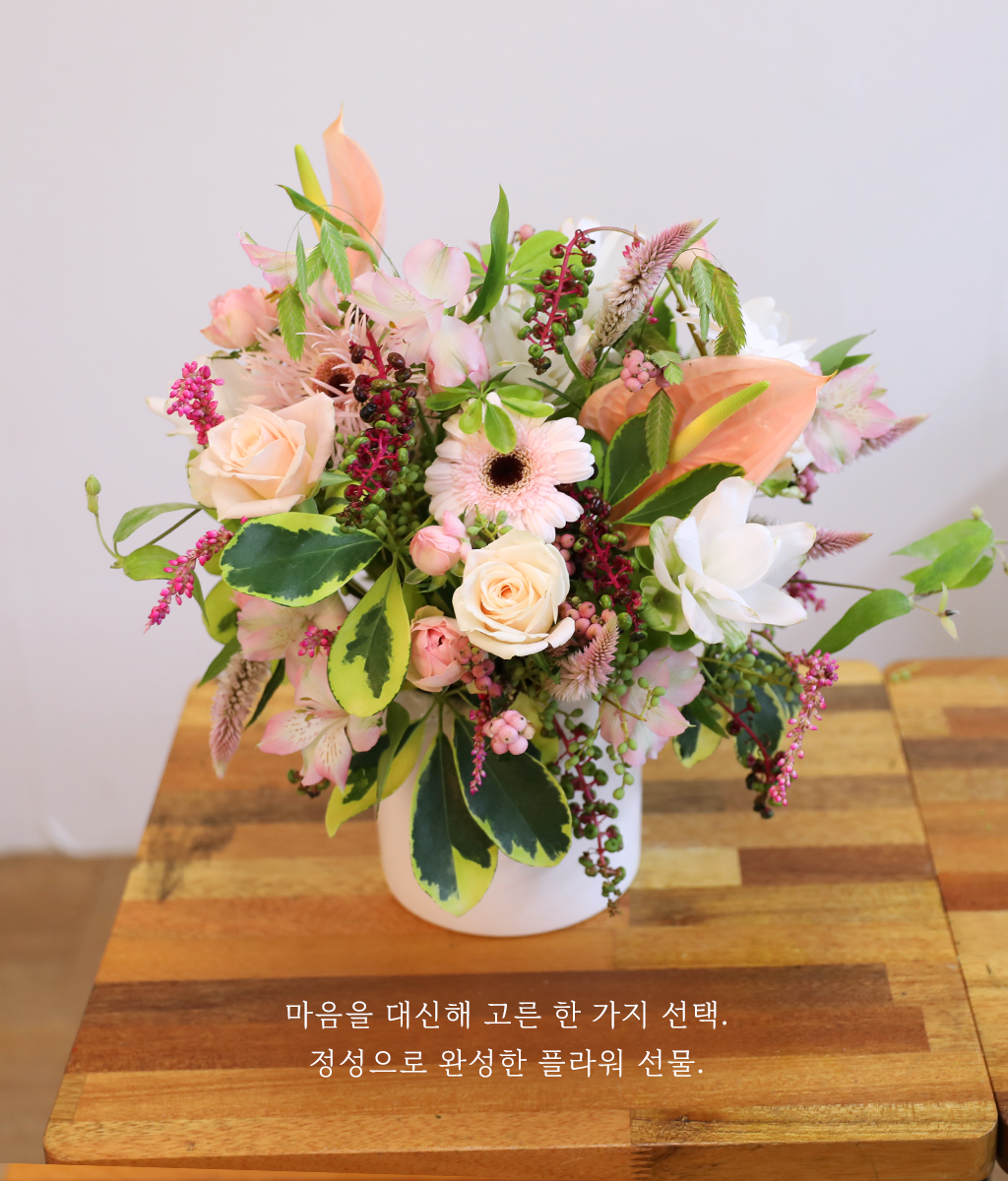 분홍빛 온기