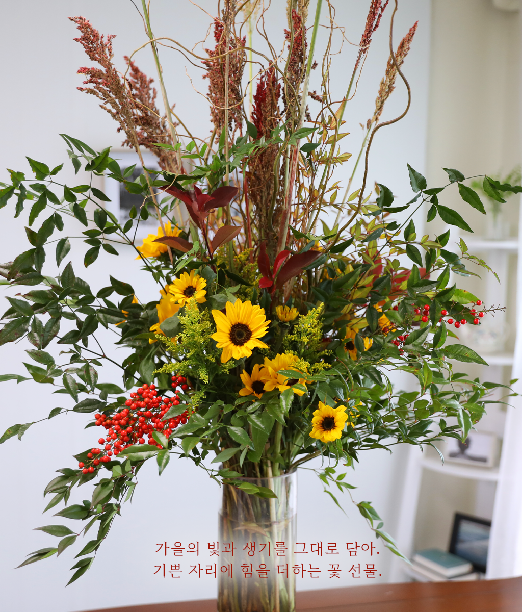가을 온기의 선물