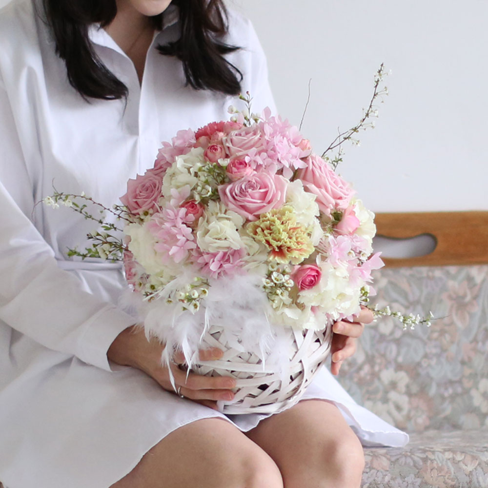 Invaluable white day - 아무 걱정하지 말아요 (바구니 품절로로 다른 바구니로 대체됩니다)