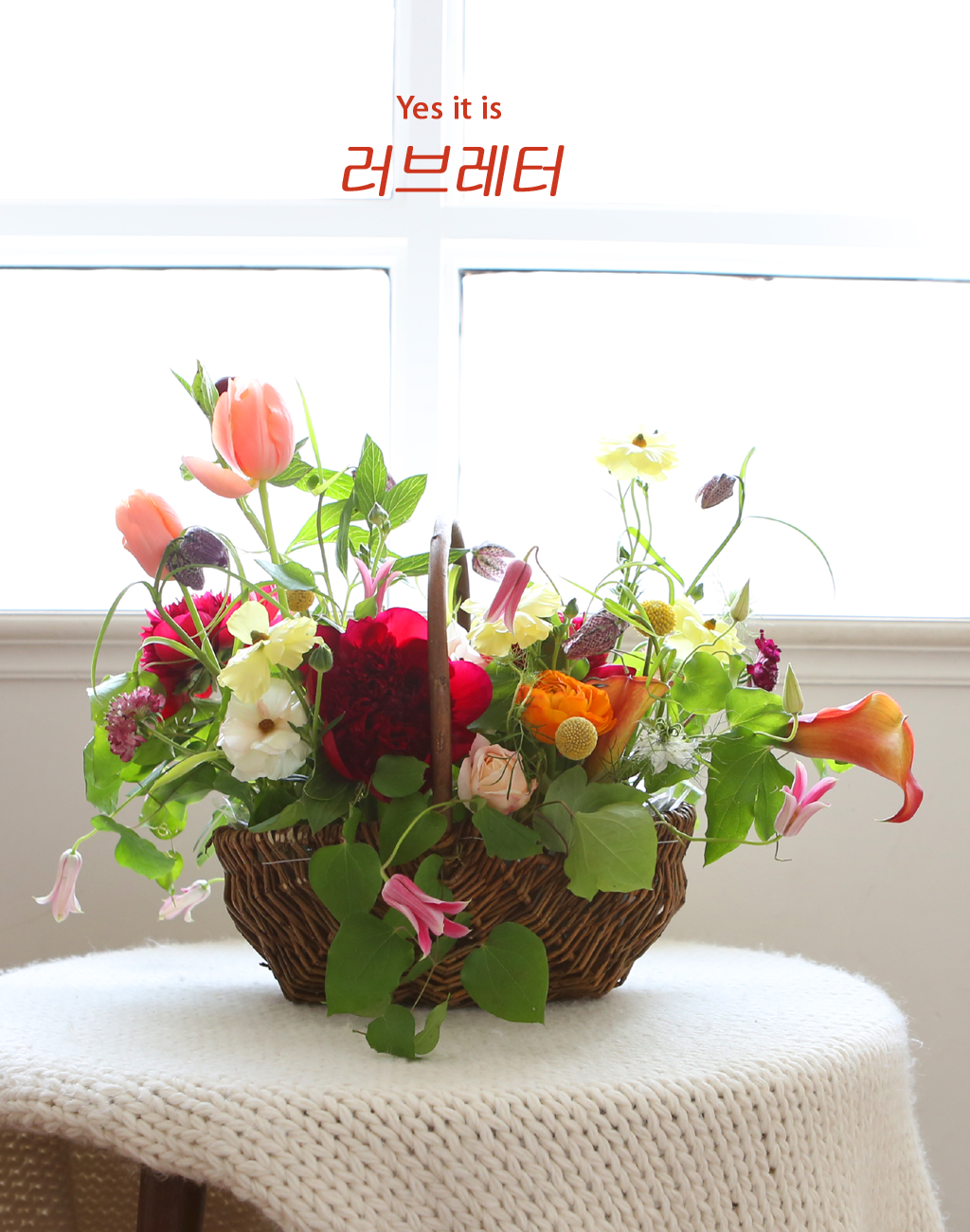 {서울수도권, 광역시} Yes it is 러브레터
