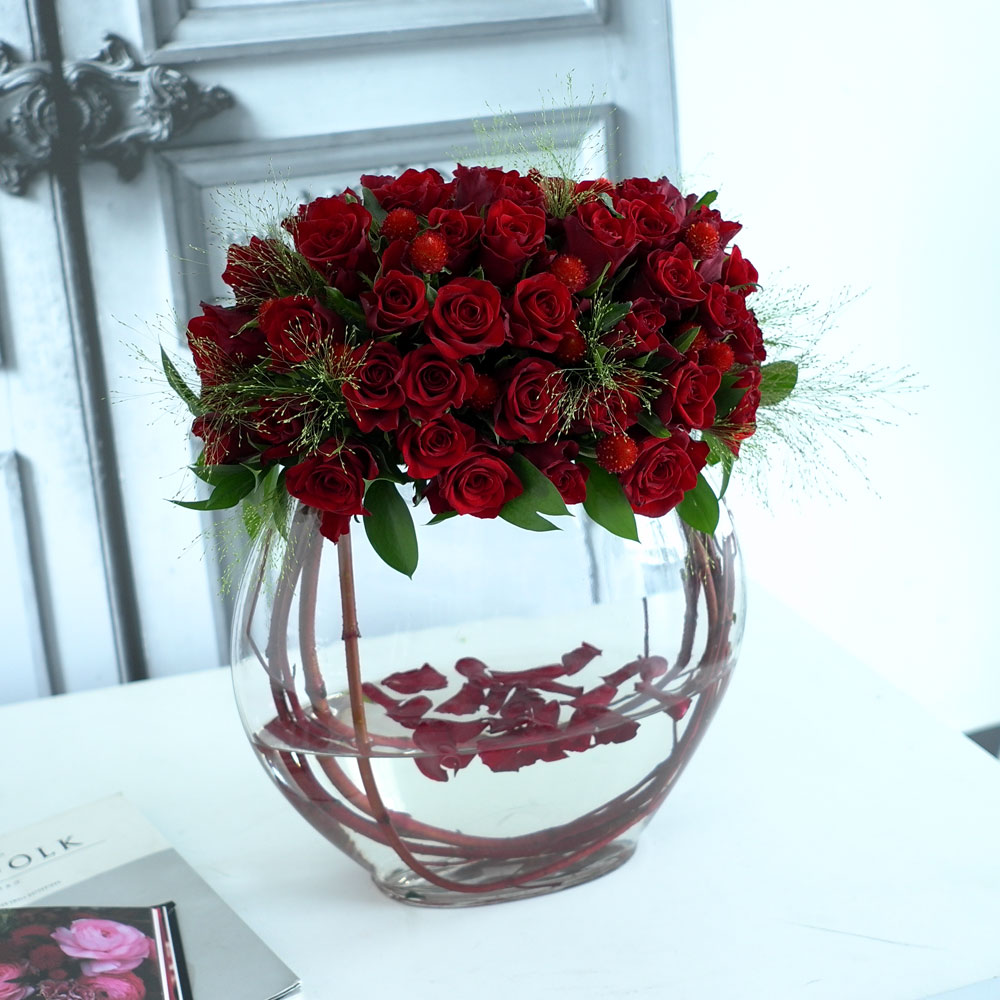 "Stunning Flower Ideas - Elegance dress up"