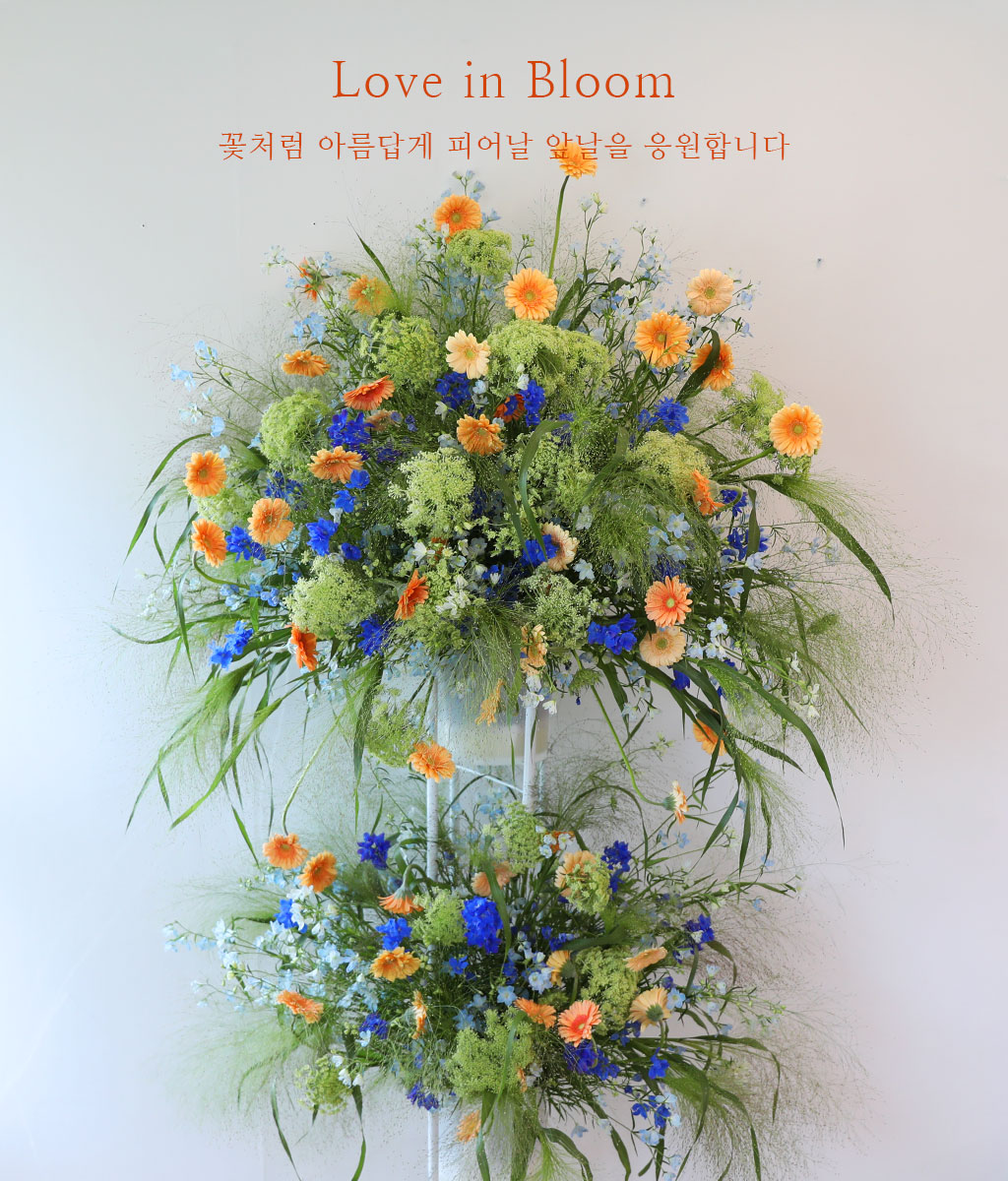<br>러브 인 블룸</br>
소중한 분의 새로운 시작에 진심 어린 축하를 전합니다.