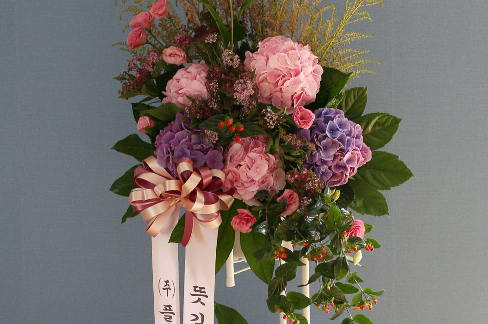 특별한 축하용 화환 - 플라워119 디자인 축하화환_NO 1