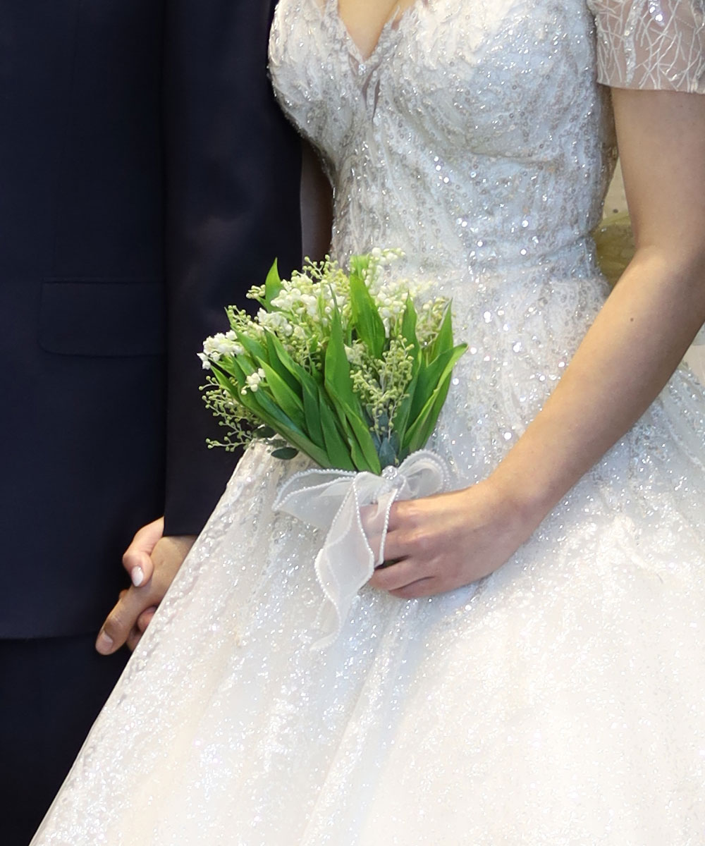 Wedding bouquet - 은방울 꽃 부케