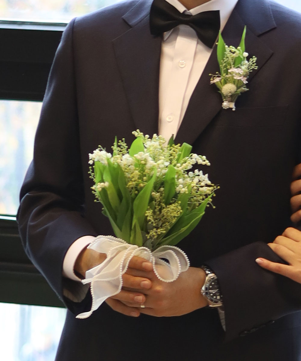 Wedding bouquet - 은방울 꽃 부케