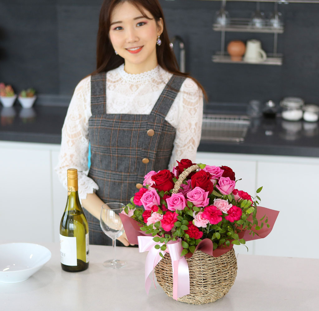 {전국배송}Yes it is 아내는 장미花다