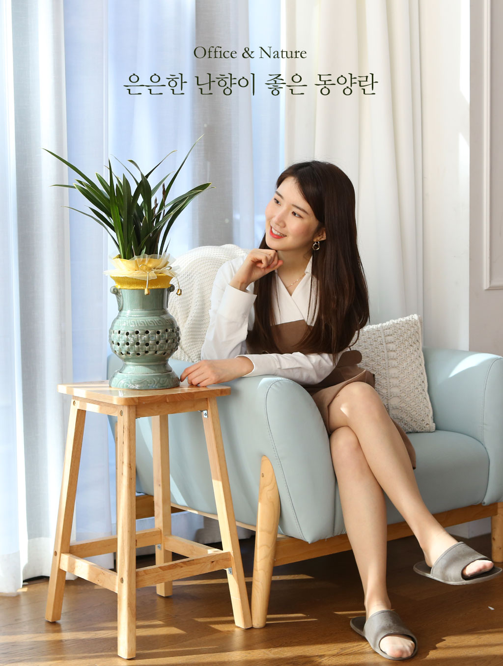 은은한 향기가 좋은 동양란