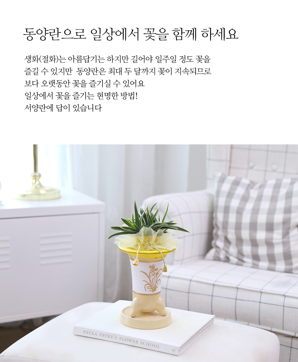 성공과 번영을 기원하는, 고급 동양란 대국